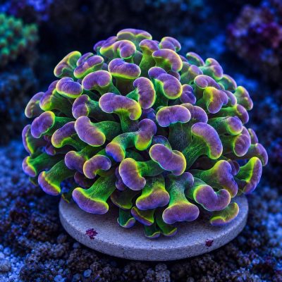 Euphyllia Paraancora Green Purple